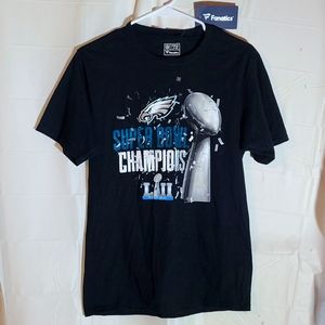 Super Bowl Champions Black T Sz S